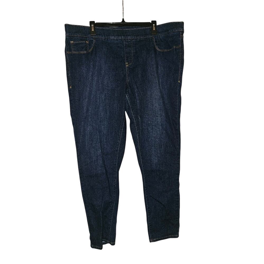 Levi's Blue Wash Tummy Control Jeggings - Size 22